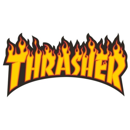 Pegatina Thrasher - Flame Large