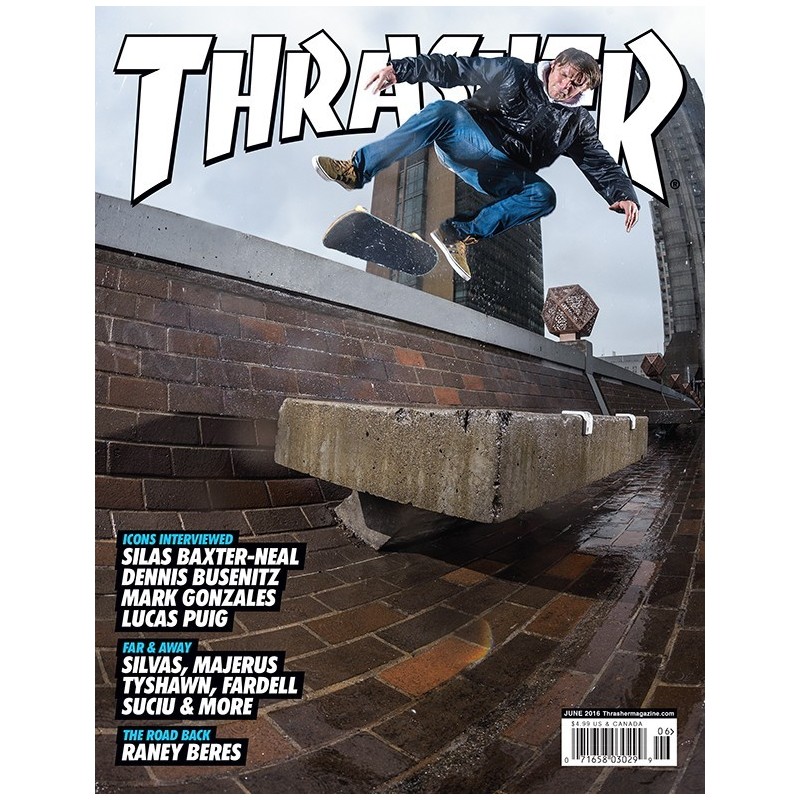 Revista THRASHER MAGAZINE - JUNE 2016