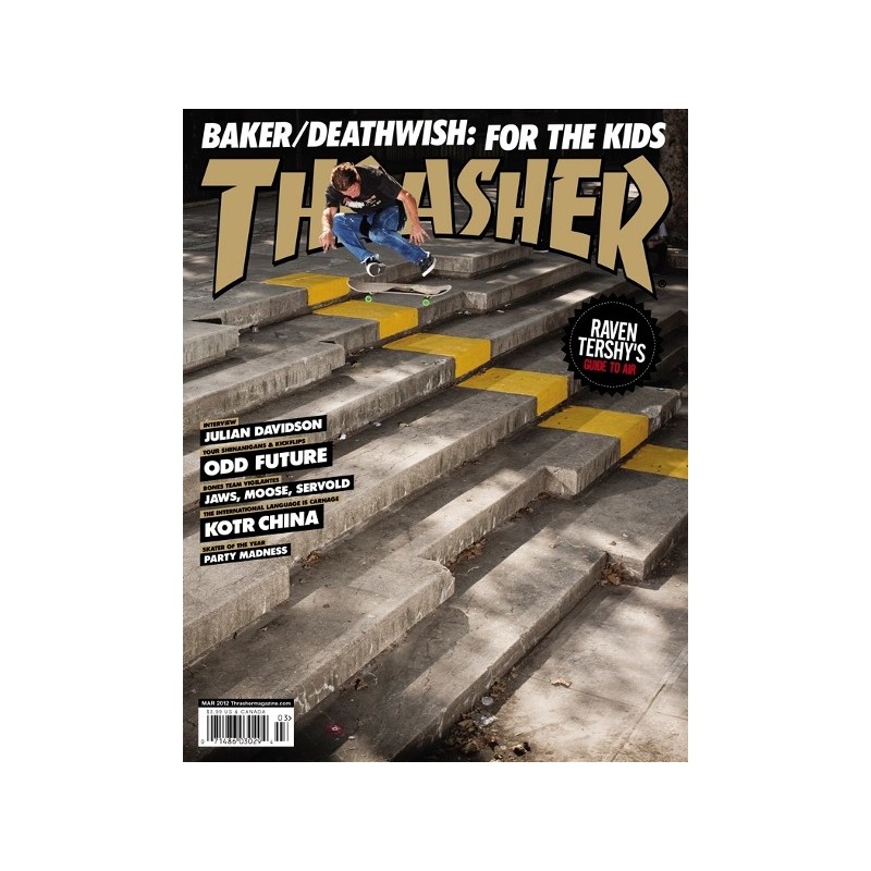 Revista THRASHER MAGAZINE - MARCH 2012