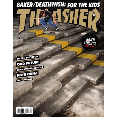 Revista THRASHER MAGAZINE - MARCH 2012