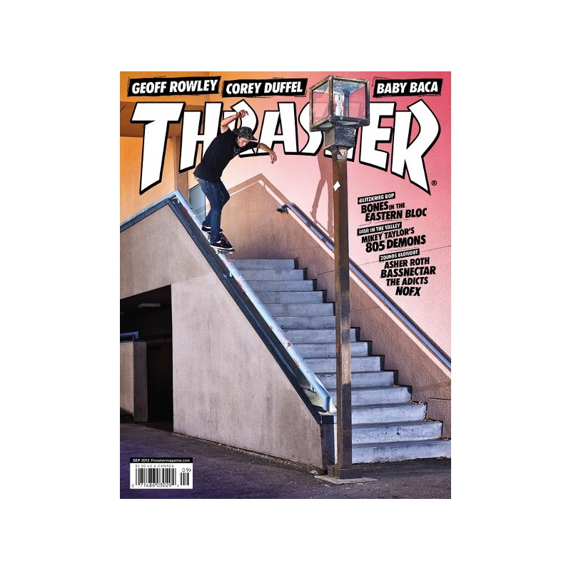 Revista THRASHER MAGAZINE - SEPTEMBER 2012
