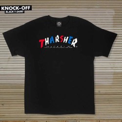 Camiseta THRASHER - KNOCK OFF BLACK
