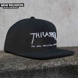 Gorra THRASHER - NEW RELIGION BLACK