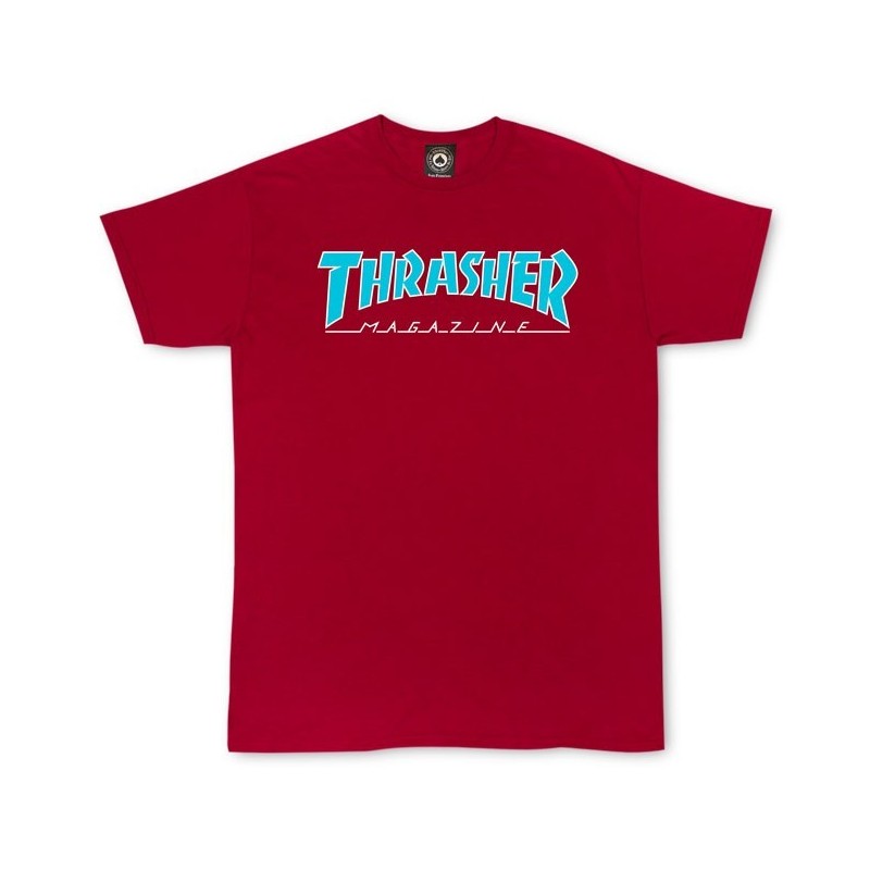 Camiseta THRASHER - Outlined Cardinal
