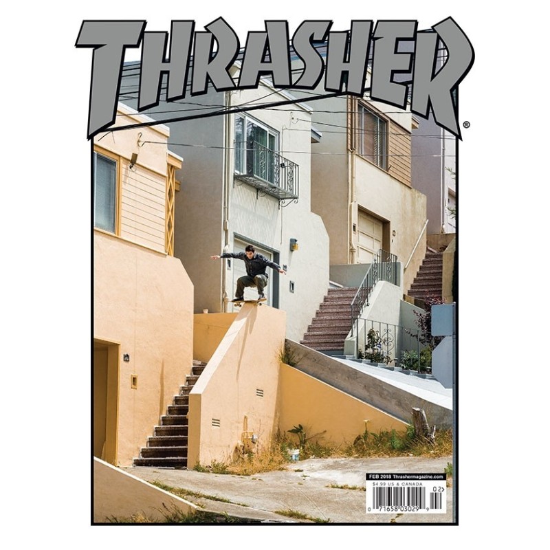 Revista Thrasher Magazine - February 2018