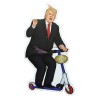 Trump Rides a Scooter