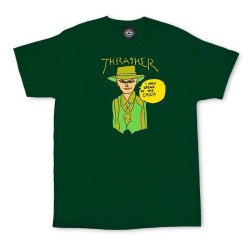 Camiseta THRASHER - GONZ CASH FOREST GREEN