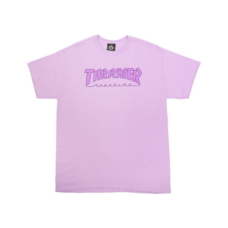 Camiseta THRASHER - OUTLINED ORCHID