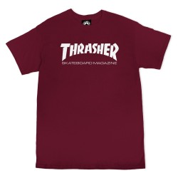 Camiseta Thrasher - Skatemag Maroon