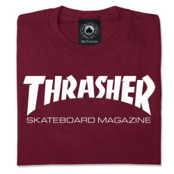 Camiseta Thrasher - Skatemag Maroon