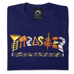 Camiseta THRASHER - FILLMORE NAVY S/S