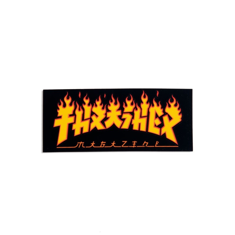 Pegatina THRASHER - GODZILLA FLAME STICKER