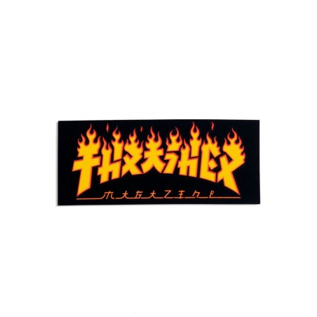 Pegatina THRASHER - GODZILLA FLAME STICKER