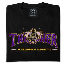 Camiseta THRASHER - FORTUNE LOGO BLACK