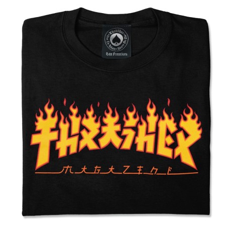 Camiseta THRASHER - GODZILLA FLAME