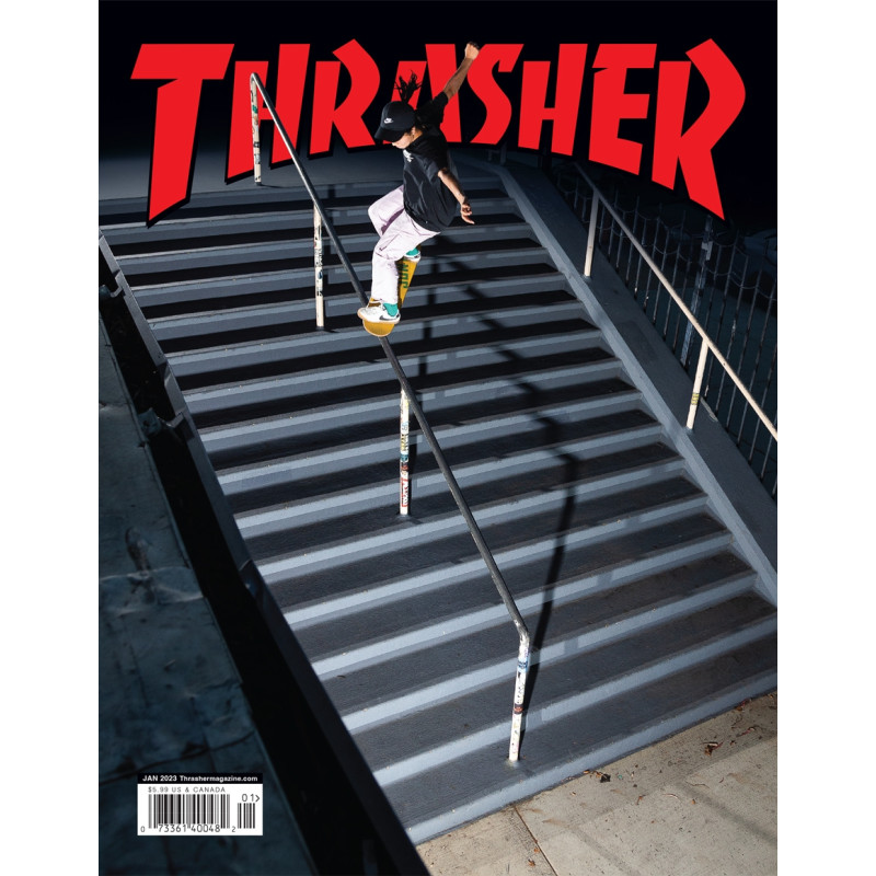 Revista THRASHER MAGAZINE - JANUARY 2023