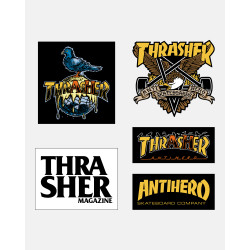 THR X ANTIHERO 5-PK STICKER