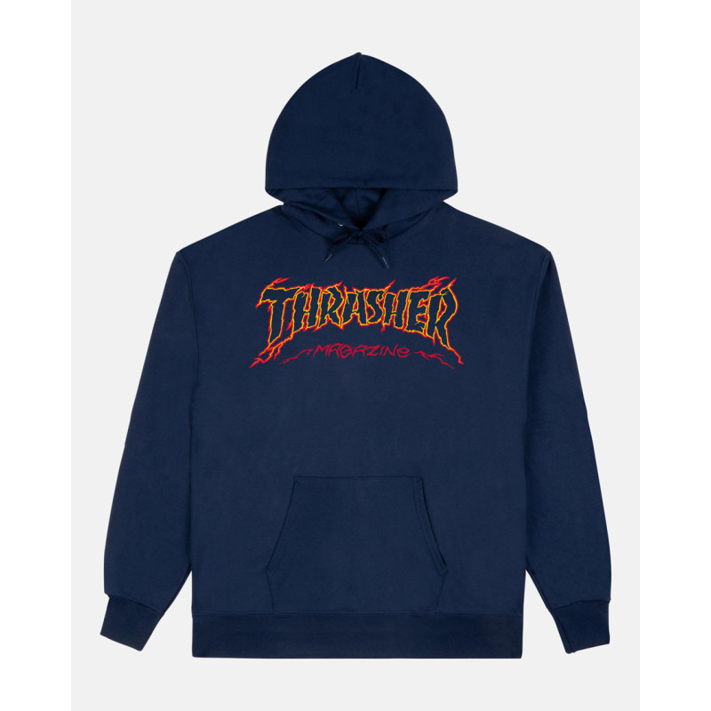 Sudadera THRASHER - CRACKED BY EX-TEENAGER HOOD
