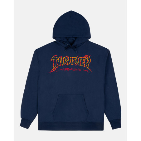 Sudadera THRASHER - CRACKED BY EX-TEENAGER HOOD