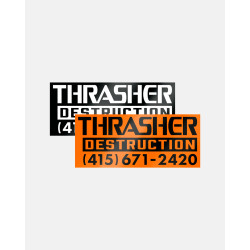 Pegatina THRASHER -...