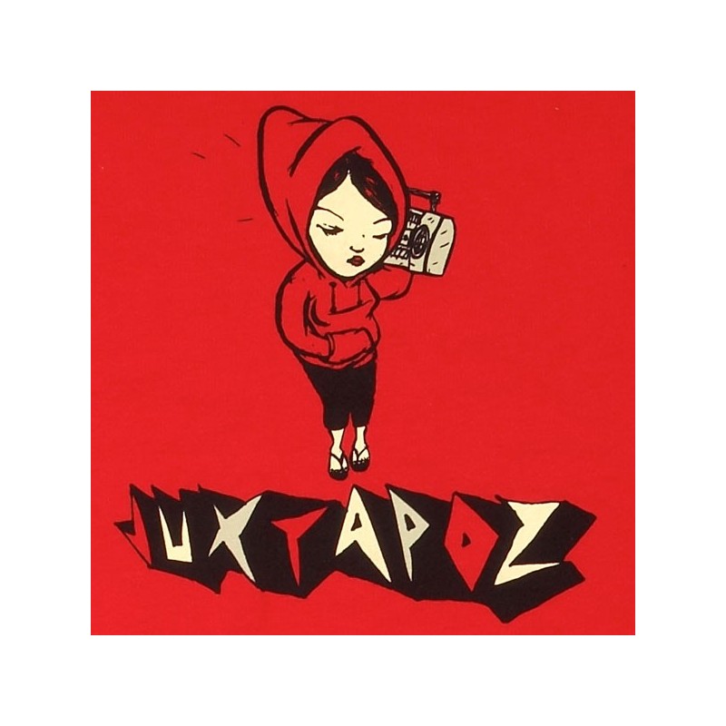 Camiseta Juxtapoz - Hoodie Girl by David Choe