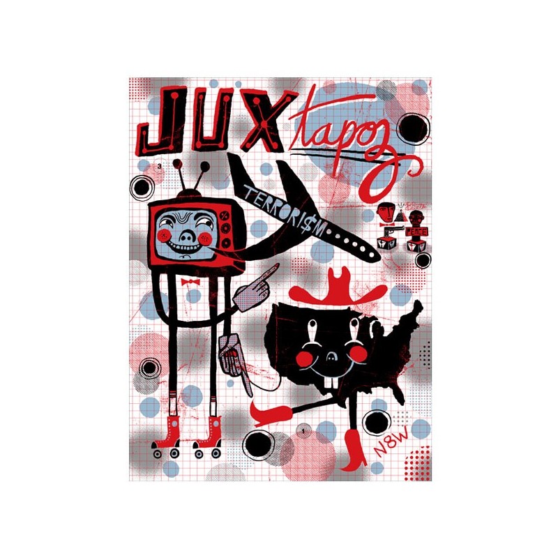Serigrafia JUXTAPOZ - N8W by Nate Williams