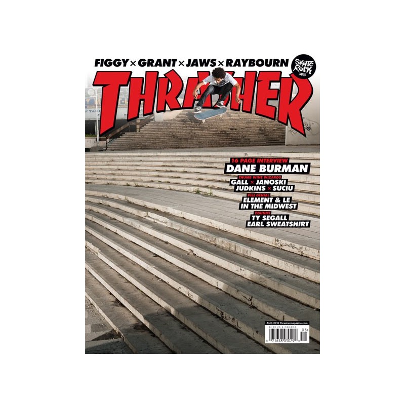 Revista Thrasher Magazine - August 2013