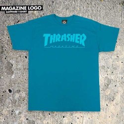 Camiseta THRASHER - MAGAZINE LOGO Sapphire